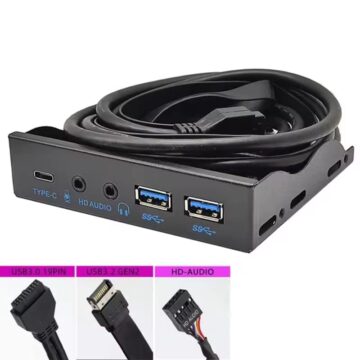 High-speed front panel hub With USB 3.0 & USB 3.1 - Image 3