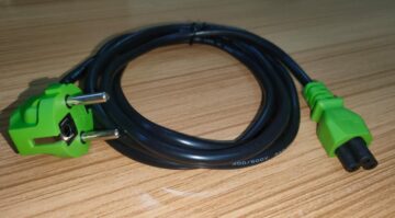 OneApple Power Cable (Flower Type) – 2-Pin, 250V/16A (1.8m)