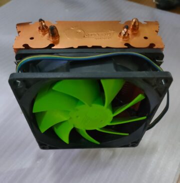 OneApple Copper Heat Sink with 9cm 3000RPM Fan – 12V - Image 6