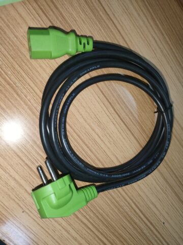 OneApple Power Cable – 2-Pin Plug for UPS, LED, PC, Stabilizer, and More (1.8m) - Image 2