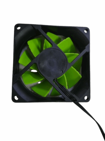 OneApple 8cm Cooling Fan – 12V, 4-Pin Molex & 3-Pin Connector - Image 4