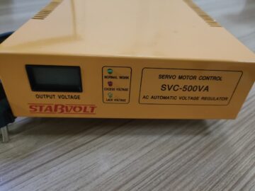 StabVolt Servo Motor Voltage Stabilizer SVC-500VA