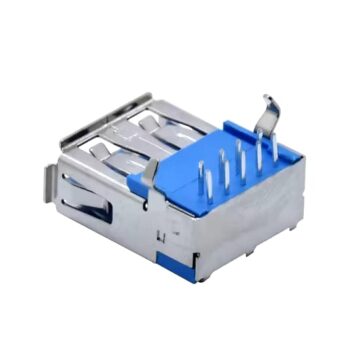 USB 3.0 Type-A Female 9-Pin PCB Jack Connector - Image 2